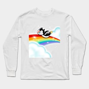 Riding the rainbow Long Sleeve T-Shirt